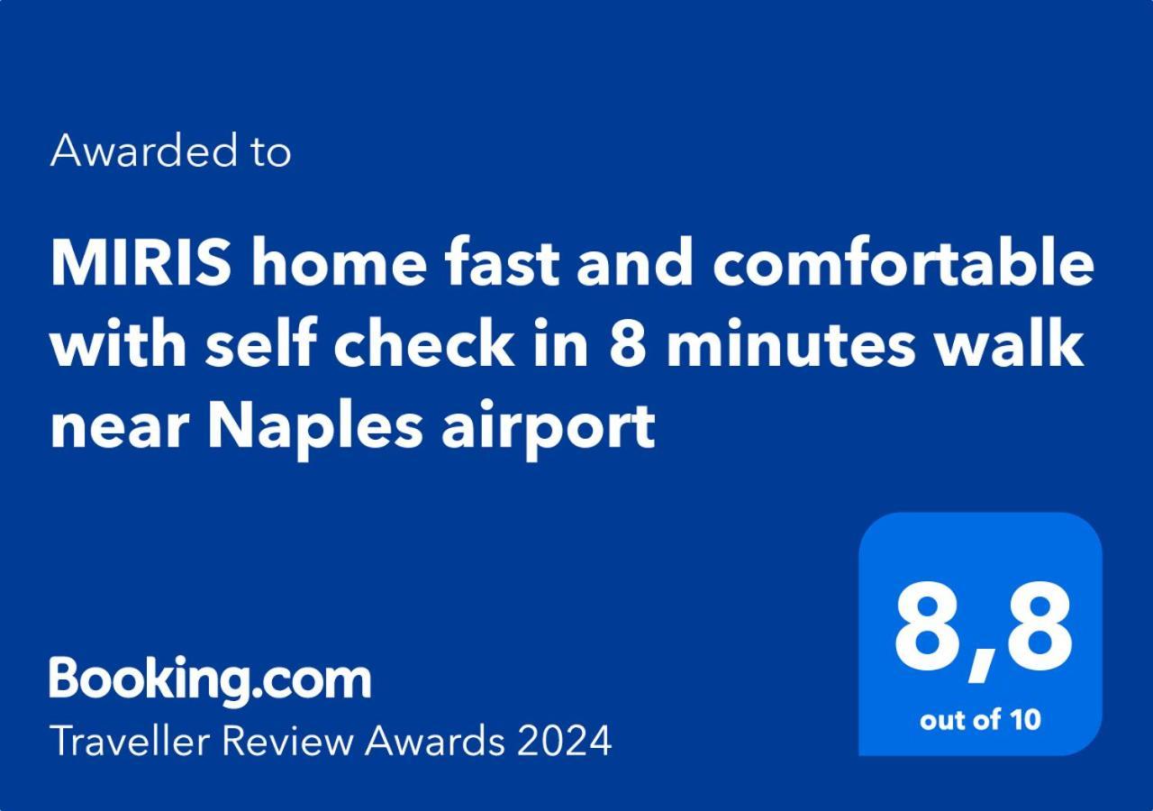 Miris Home Fast And Comfortable With Self Check In 8 Minutes Walk Near Naples Airport Dış mekan fotoğraf
